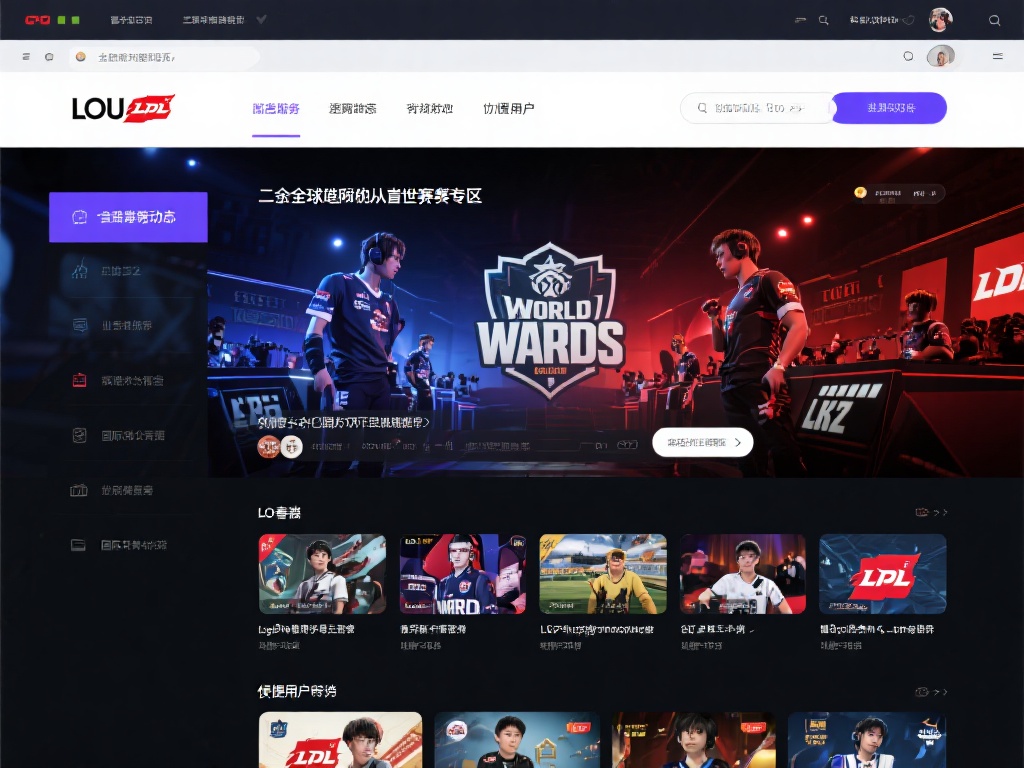 LOL官网电竞焦点，实时掌握全球赛事实况