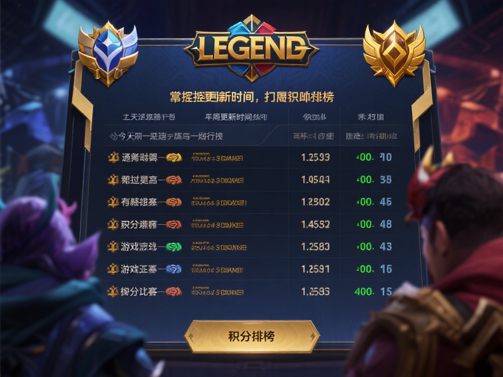 英雄联盟积分排行榜每周更新时间表及详细规则
